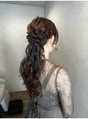 ローポニーアレンジ
