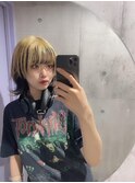 イメチェンヘアスタイル/ピンクベージュ/アンブレラカラー渋谷