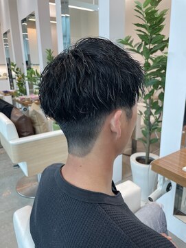 カッツ 駅家店(CUT S) 縦落ちツイストスパイラルマッシュ