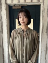 ニーゼロゼロナナ(2007)&nbsp;【王道愛され】切りっぱなしボブ×艶カラー