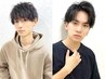 【期間限定!!!】メンズカット+炭酸デトックスシャンプー¥5500→¥3800
