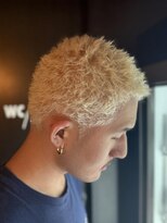 フランクスバーバー アンド ビアークラブ(FRANK'S BARBER and BEER CLUB) リバースセンターパート/ニュアンスパーマ/ダウンバング/銀座