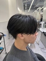 become men's hair 名駅EAST【10月3日 NEW OPEN(予定)】&nbsp;ナチュラルストレート/センターパート/メンズ縮毛矯正/韓国ヘア