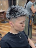 フルメッシュ/スキンフェードホワイトメッシュ/シルバーメッシュ