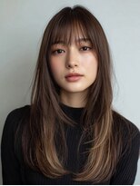 ユニカ(UNIKA)&nbsp;ハッシュカット/グレージュ/デザインカラー/北長瀬