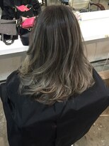 ペネロープ(Penelope)&nbsp;グレーグラデーションメッシュカラー