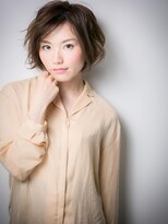 カバーヘア ブリス 北浦和(COVER HAIR bliss) *bliss北浦和*無造作カールの小顔アシメショートx