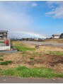 アグ ヘアー ルディ 水沢店(Agu hair rudi) 虹です。虹を見ると写真とりたくなります！