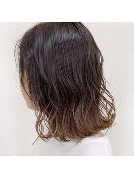 ルディー バイ ヘアーポケット(rudii by HAIR POCKET) グラデーションカラー＊外はねボブ