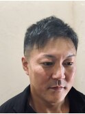 ハサミ刈り上げショート