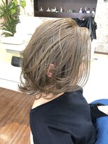 ヘアーピース(Hair Peace)&nbsp;かきあげ風ミディアムボブ