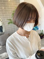 ケースタイルシェノン(K-STYLE CHAINON)&nbsp;丸みグラデーションボブ＋オリーブグレージュ