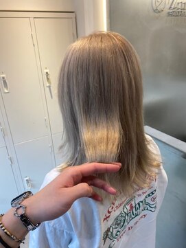 ジーナ 札幌大通(Zina) #グレージュカラー#髪質改善#美髪#艶髪#韓国【Zina札幌大通】