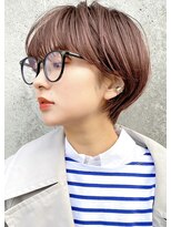 ガーデン オオタカノモリ(garden otakanomori)&nbsp;20代30代40代大人小顔ショート×前髪ありl