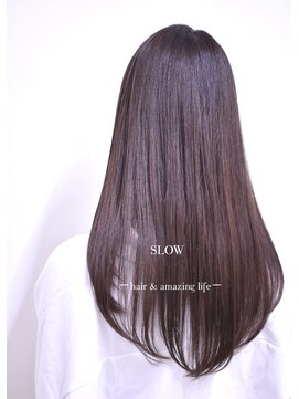スロウ(SLOW) Straight Hair