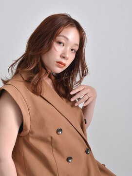 スリール バイ ミリー 江坂(Sourire by milly) 【Sourire江坂】大人ガーリーアプリコットカラープリカール