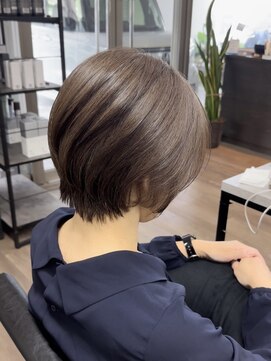 ヴィフ 大船(VIF) 白髪ぼかし/脱白髪染め/ショート/ショートボブショートヘア