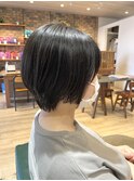 質感ショートボブ
