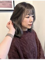 マリン(Marine)&nbsp;20代30代イヤリングフロントインナーシルバーカラー