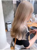 ハイトーンカラー*ブリーチオンカラー*ミルクティー