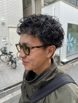 ヒカリス 中崎店(HIKARIS) メンズ × パーマ