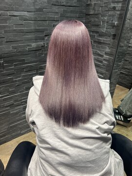 アンドリルム 梅田(&Lillme) ラベンダー#ダブルカラー#髪質改善トリートメント#髪にドラマを