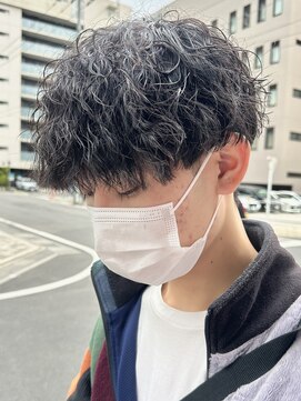 オーガニック アトリエ 大宮(organic+atelier) 波巻きスパイラルパーマメンズマッシュツイストスパイラルパーマ