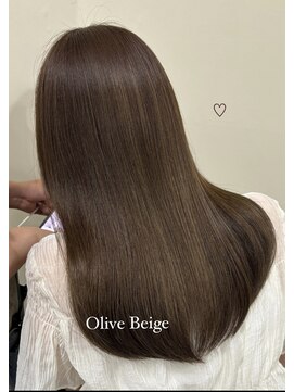 エアージーモ 門司店(AIr G mo) 艶髪オリーブベージュ