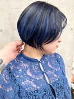 モリオ(morio)&nbsp;＊愛されかわいいグラデーションボブアンブレラカラー30代40代1