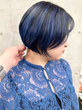 モリオ(morio) *愛されかわいいグラデーションボブアンブレラカラー30代40代1