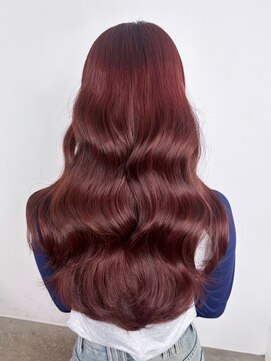 アルバム 新宿(ALBUM SHINJUKU) メルティカラー似合わせカットフェミニンロング_ba517601