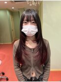 レイヤーカット×裾カラー！！
