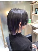 イヤリングカラー　デザインカラー　ウルフ