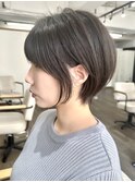 熊本ショート　大人丸みショート　熊本美容室　熊本上通り
