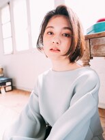 ブール 千歳烏山(bool)&nbsp;前髪なし大人ひし形ボブ