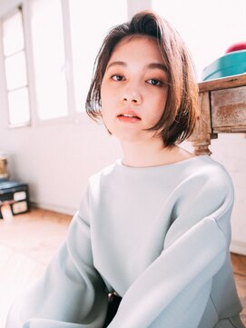 ブール 千歳烏山(bool) 前髪なし大人ひし形ボブ