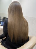 くすみベージュマロンベージュグラデーションカラーブラウン