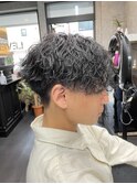 波巻きスパイラル 波巻きパーマ メンズカット 葛西メンズ