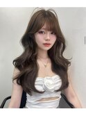 (licca内堀)レイヤーカット×ブラウンカラー×透明感カラー
