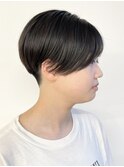 【松戸 松田】ハンサムショート 刈り上げ 前髪あり