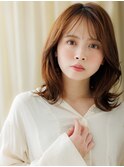 アプリコットオレンジくびれヘアロングウルフX北浦和30代40代