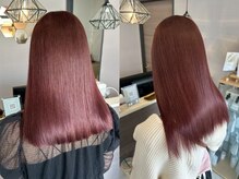 『自社開発』髪質改善×ワンカラー×ケアブリーチ×白髪染めカラーにも組み合わせ可能♪ご体感ください☆★