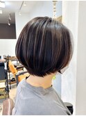【Gift.hair&spa】丸みショート