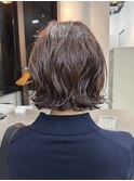 似合わせカット ボブパーマ　パーマ ミニボブ 切りっぱなしボブ