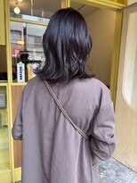 ヒントステーション(HINTSTATION)&nbsp;〈浅草 半個室〉くすみラベンダー/ニュアンスボブ