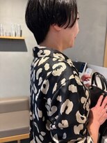 ペレ(pele)&nbsp;ハンサムショート大人ショート黒髪ショートイメチェン