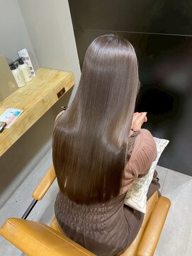 イオエ 元町(ioe) 髪質改善カラー/髪質改善ストレート/縮毛矯正/ココアベージュ