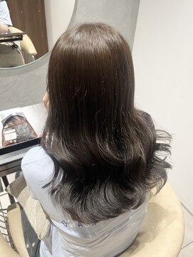 *似合わせレイヤーカット×透明感カラー*