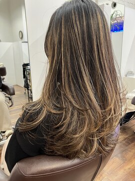 アミックス ヘアワークス 山口店(AMIX hair works) レイヤーカット