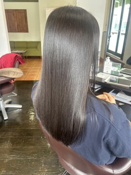 ラリュエル 江曽島店(La Ruelle.) 髪質改善カラー